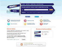 Tablet Screenshot of encontraembu.com.br